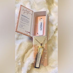 Anthropologie Fortune and Frame Love Letter Locket Necklace